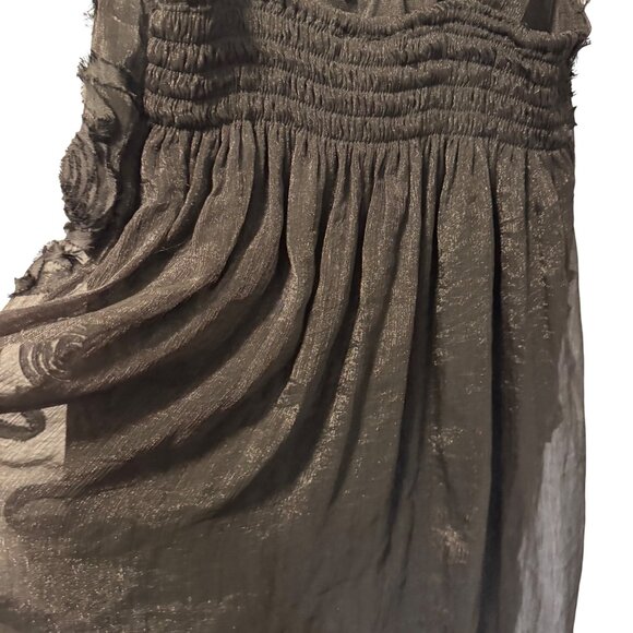 My Pretty Angel Black Sleeveless Dress With Rosette Applique Details . NWOT - Picture 11 of 12